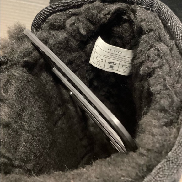 Koolaburra UGG Girls 4 Victoria Suede Tall Boots black - Picture 5 of 7